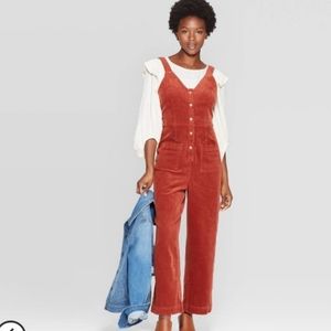 Universal Thread V Neck Courderoy Jumpsuit